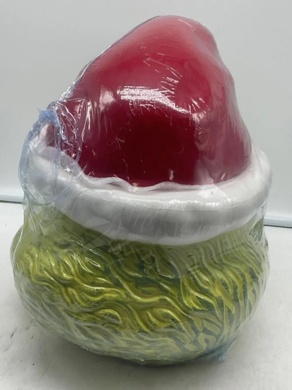 Dr. Seuss The Grinch Christmas Large Ceramic Cookie Jar. Sealed
